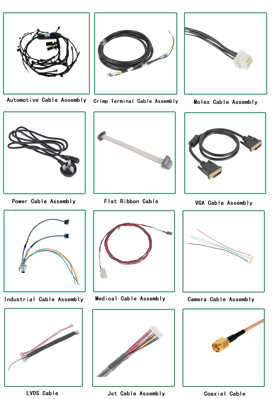 Cable Assembly for Electrical Box, Home Appliance Electrical Wiring