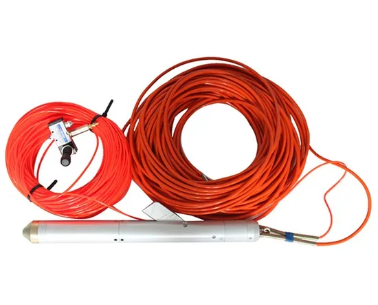 Géophones triaxiaux de forage de géophone ASTM D7400 3c pour les cordes de géophone de forage d'enquête sismique de fond